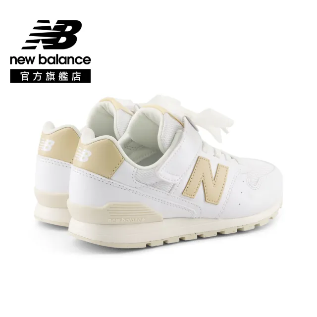 【NEW BALANCE】NB 童鞋 中童_Y9961JA-W_男童/女童_白黃色(4-8歲)