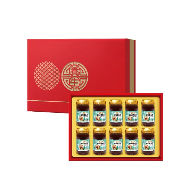 【華齊堂】無糖葡萄糖胺飲+龜鹿四珍禮盒(3盒)