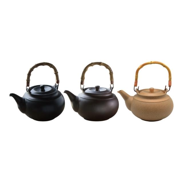 【LohasPottery 陸寶】寶滿燒水陶壺2號-1.5L(燒水品茗 遠紅外線陶壺)