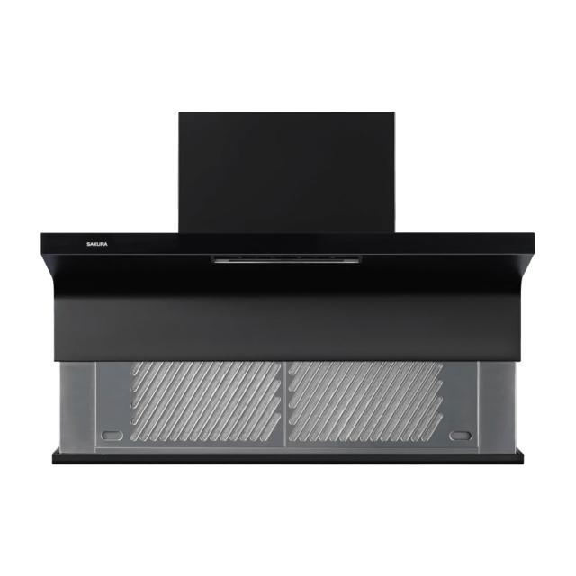 【SAKURA 櫻花】90CM近吸揮手智控下降半隱藏除油煙機(R7352AXL 原廠技師到府基本安裝)