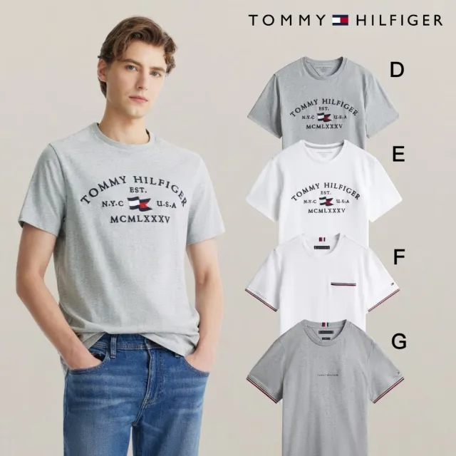 【TOMMY HILFIGER】官方旗艦館 品牌美式經典 T恤
