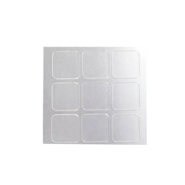 【ABEL 力大牌】雙面無痕強力方形貼 邊長2cm x 0.1cm