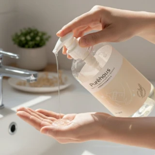 【Vogito 好日照】Purehous 燕麥親膚奶瓶食器清潔液800ml(食品級酵素輕鬆分解汙垢/英國專利/天然安心)