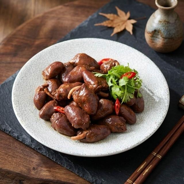 【日日鮮】川香麻辣滷雞心*1包組 (100g±10%)  香辣過癮 滷香入味 下酒必備 開胃小菜