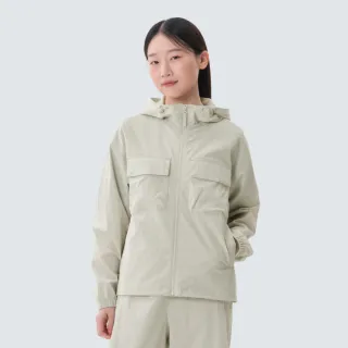 【Snow Peak】女 Root 女款口袋防風外套 淺米