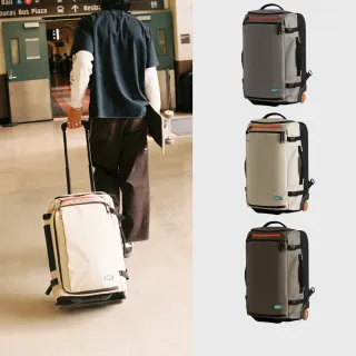 【BAGSMART】買一送一 旅人Ultra兩用雙肩拉桿包43L(買就送盥洗包★大容量 防潑水 滑板輪 登機旅行袋)