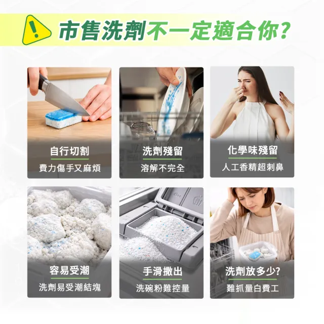 【gc clean】桌上型洗碗機專用小小錠36錠(洗碗錠/奶瓶清潔/無色素/無香精/防潮鋁膜包裝)