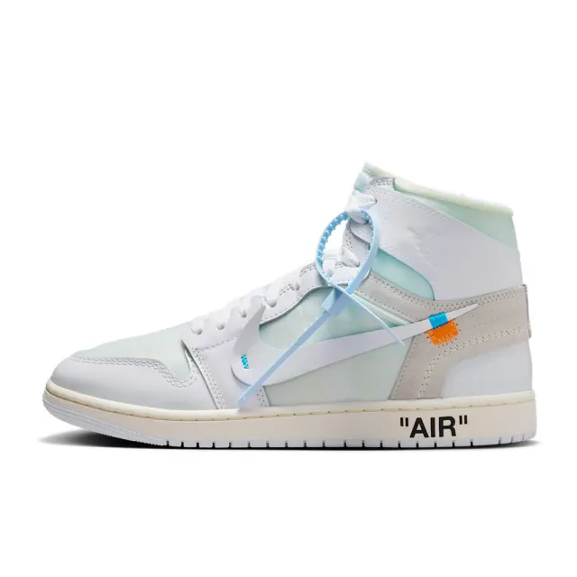 【NIKE 耐吉】Virgil Abloh Archive x Jordan 1 Retro High 冰藍 聯名 解構 運動鞋 男鞋 AA3834-100