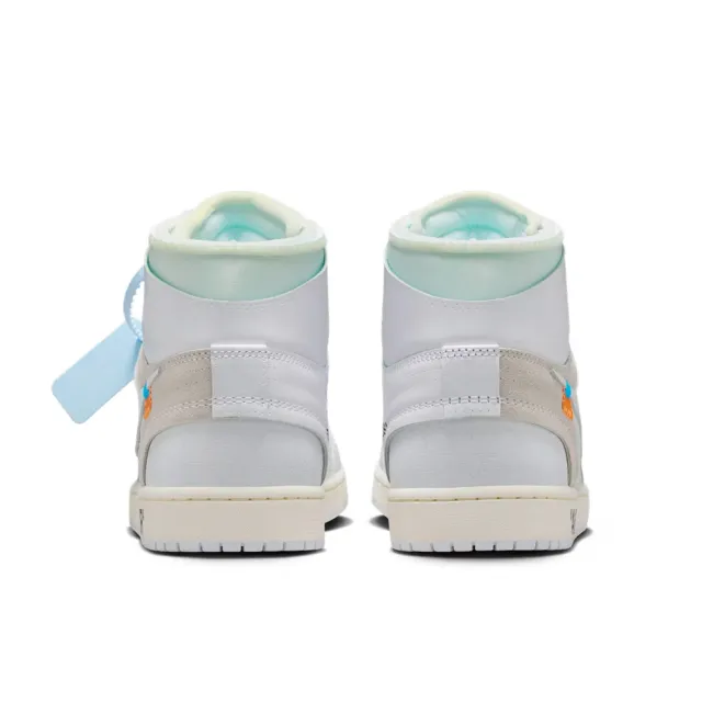 【NIKE 耐吉】Virgil Abloh Archive x Jordan 1 Retro High 冰藍 聯名 解構 運動鞋 男鞋 AA3834-100