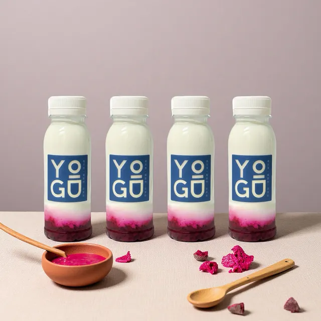 【YOGU】火龍果優格飲/添加寡糖240ML*8入組(添加寡糖/鮮奶優格飲/手工熬煮)