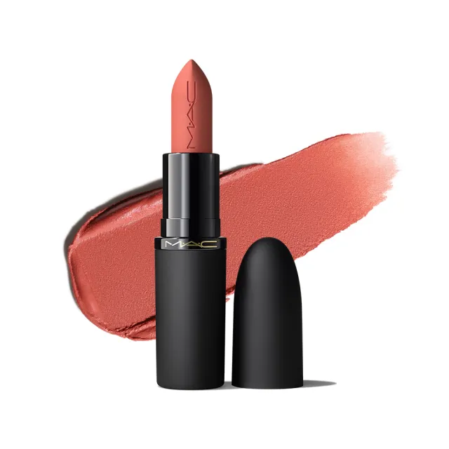 【M.A.C】4D立體豐唇組(輕親雲霧保濕唇膏+超持妝36H柔霧遮瑕液7ML)