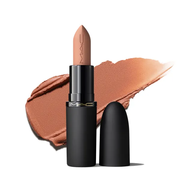 【M.A.C】4D立體豐唇組(輕親雲霧保濕唇膏+超持妝36H柔霧遮瑕液7ML)