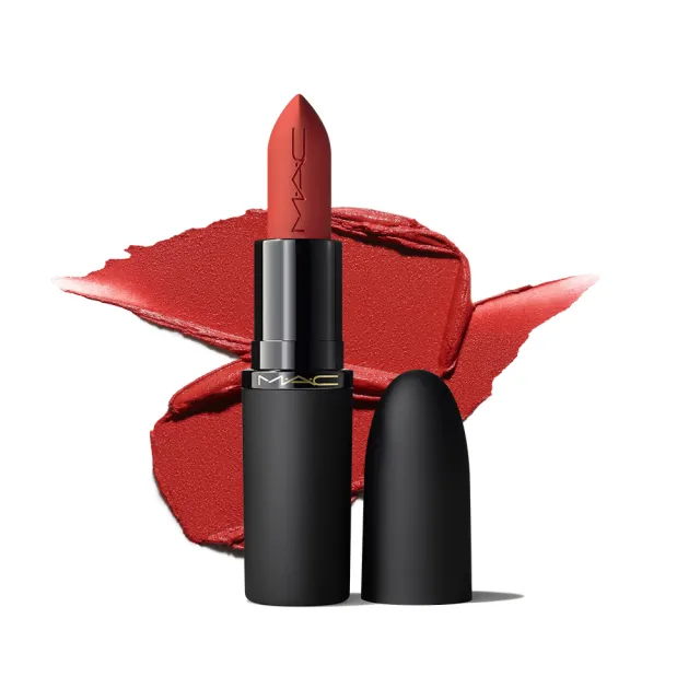 【M.A.C】4D立體豐唇組(輕親雲霧保濕唇膏+超持妝36H柔霧遮瑕液7ML)