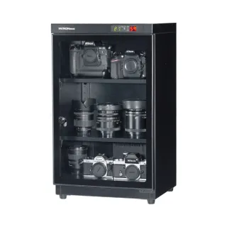【寶藏閣】85L LED雙濕度電子防潮箱(AH-86D2)