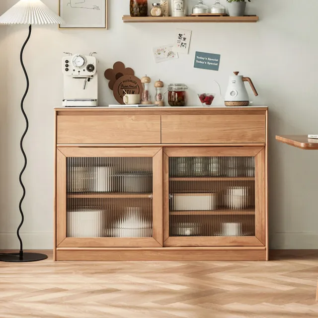 【hoi! 好好生活】Linsy圓滿多功能岩板餐邊櫃1.2M OU2T