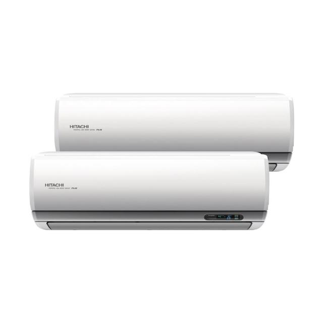 【HITACHI 日立】2-3坪+3-4坪 R32一級能效變頻冷暖一對二分離式冷氣(RAM-50HP/RAS-22HQP+RAS-28HQP)