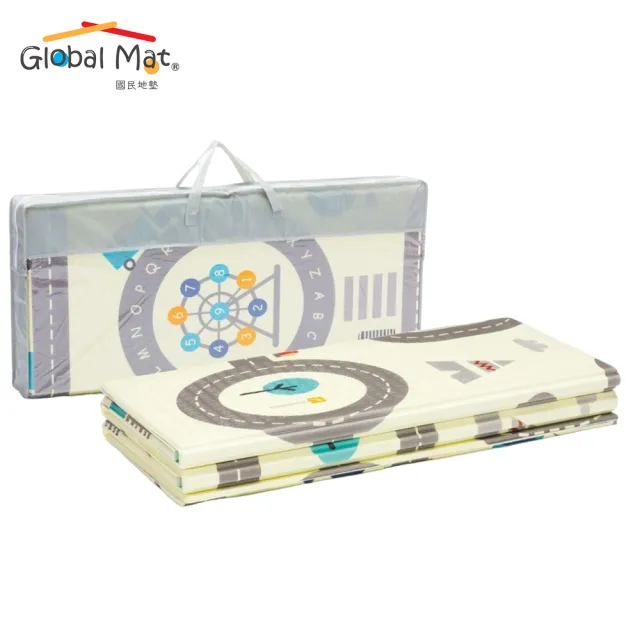 【Global mat】新款國民地墊XPE 2CM加厚雙面摺疊地墊-200X180(多款任選)
