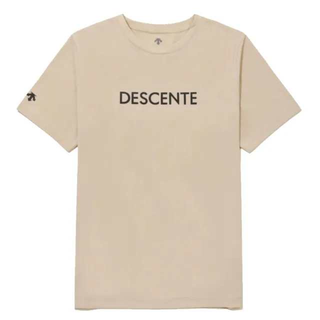 【DESCENTE】迪桑特 TOUGH 男士 基本款短袖T恤(白色/黑色/藍色/米色)
