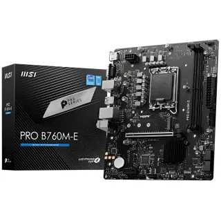 【Intel 英特爾】Intel Core i7-14700 CPU+微星 B760M-E 主機板D5(二十核心超值組合包)