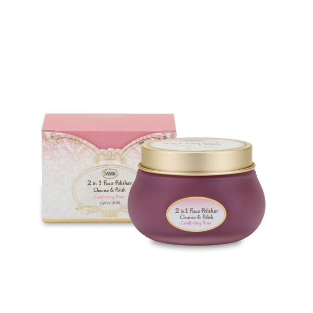 【SABON】官方直營 二合一臉部磨砂膏125ml-珍萃玫瑰