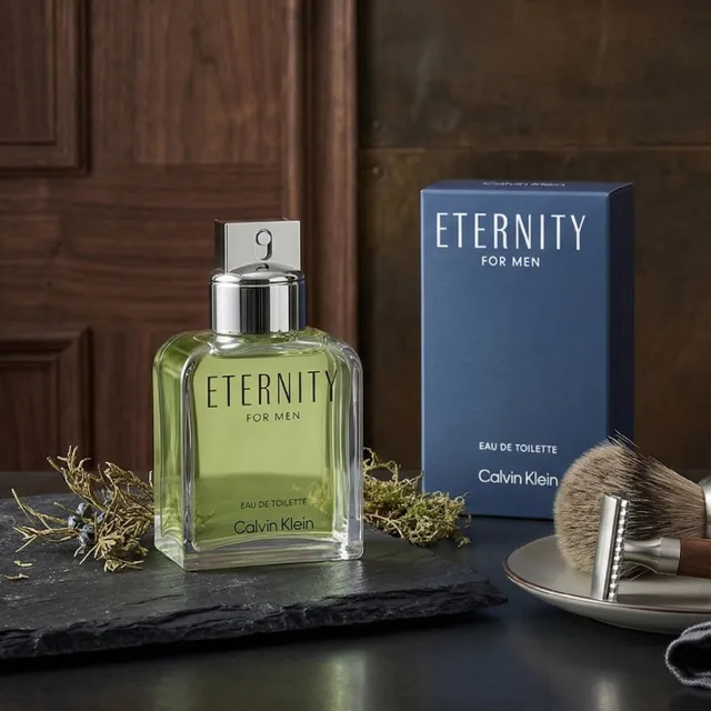 【CALVIN KLEIN】永恆男性淡香水 100ml(CK Eternity For Men香氛 專櫃公司貨)