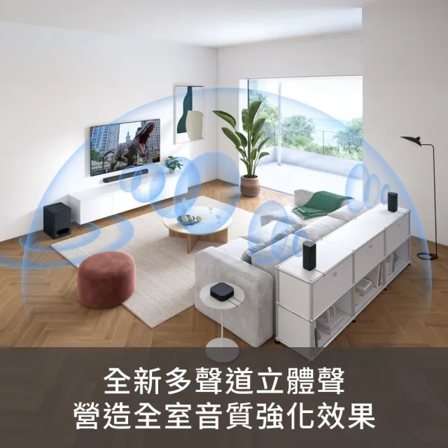 【SONY 索尼】BRAVIA Theatre System 6 多件式環繞家庭劇院 HT-S60(公司貨 保固12個月)