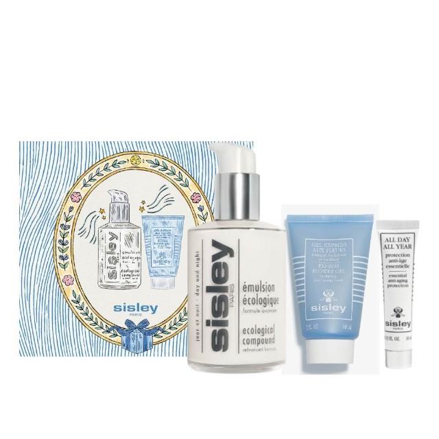 【Sisley 希思黎】官方直營 全能乳液125ml 全能保濕呵護限量禮盒(全能125ml+保濕面膜60ml+防禦精華10ml)