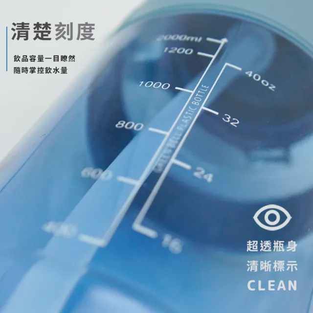 【GREEN BELL 綠貝】手提彈跳吸管運動太空水壺1000ml-附背帶(大容量 提把 耐摔 寬口 戶外 不含BPA)