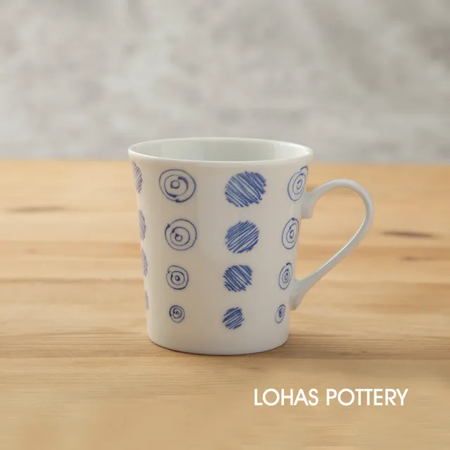 【LohasPottery 陸寶】日本製 美濃燒 330ml 日式馬克杯(輕薄咖啡杯 茶杯)