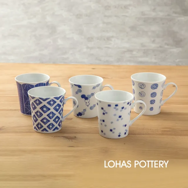 【LohasPottery 陸寶】日本製 美濃燒 330ml 日式馬克杯(輕薄咖啡杯 茶杯)