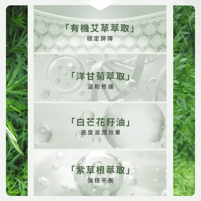 【阿原】艾草修護霜50gx2(草本全能霜.艾草.白芒花籽油.沒藥醇.紫草根萃取)