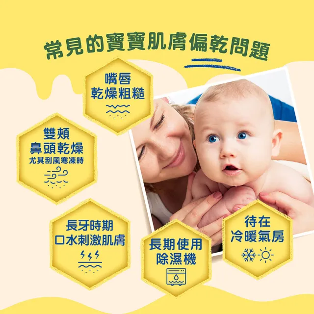 【Mustela 慕之恬廊】慕之幼 高效唇頰雙護膏 無香9.2gX2入(阻隔雙頰摩擦不適 寶寶/嬰兒護唇膏)