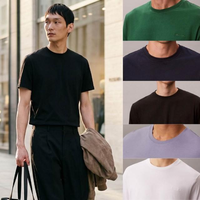 【CALVIN KLEIN】官方旗艦館 Liquid Touch 液感圓領 T 恤 全系列