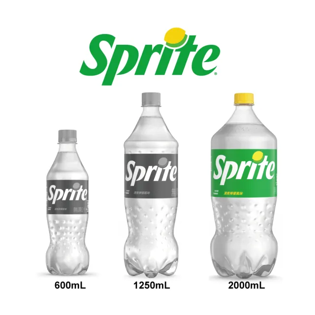 【Sprite 雪碧】寶特瓶2000ml x6入/箱(TQF微笑標章) - momo購物網 - 好評推薦 -2026年4月