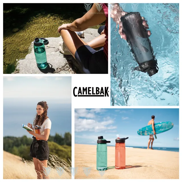 【CAMELBAK】600ml Chug 戶外運動水瓶RENEW(台灣代理公司貨/RENEW/彈蓋)