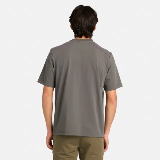 【Timberland】男款黑色Timberchill短袖T恤(A2R8HW08)