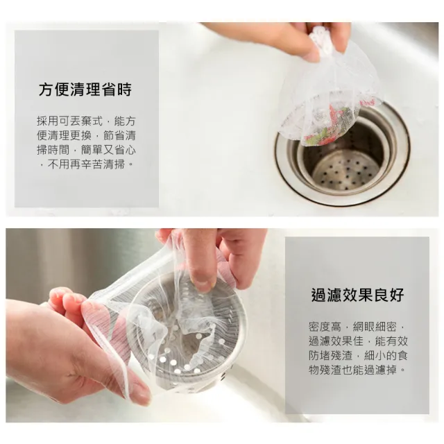 【樂居家】200枚-水槽菜渣過濾網(廚餘濾網 菜渣過濾 水槽過濾網 水槽濾網)