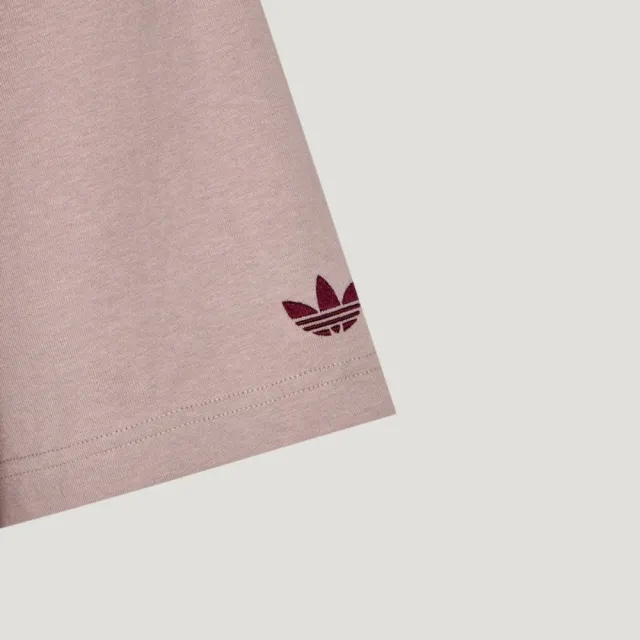 【adidas 愛迪達】Gfx Tee Ss 2 男女 T恤 運動上衣 休閒短袖 灰紫 亞版 純棉(KY5740)