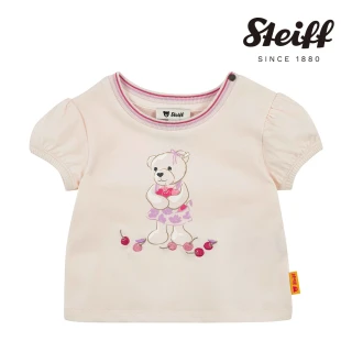 【STEIFF】熊頭童裝 印花圖案短袖T恤衫(短袖上衣)