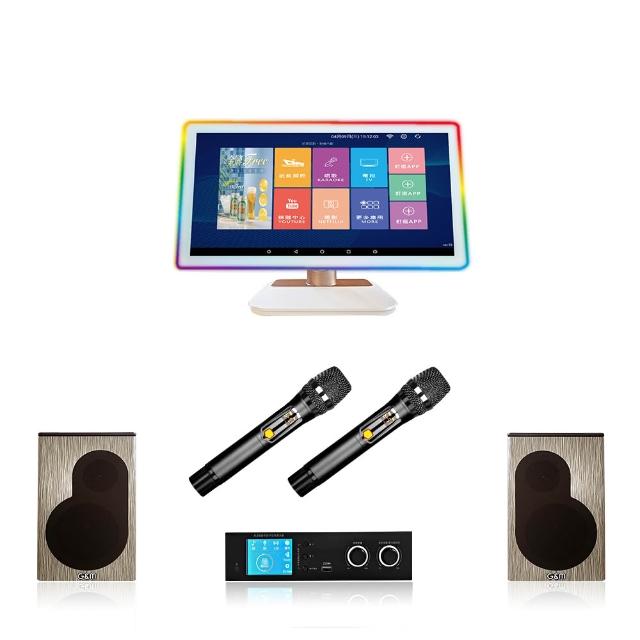 【金將科技】KKPAD21.5+GMA2+J38_(點歌機+擴大機組+喇叭)(贈一年免費雲端歡唱)