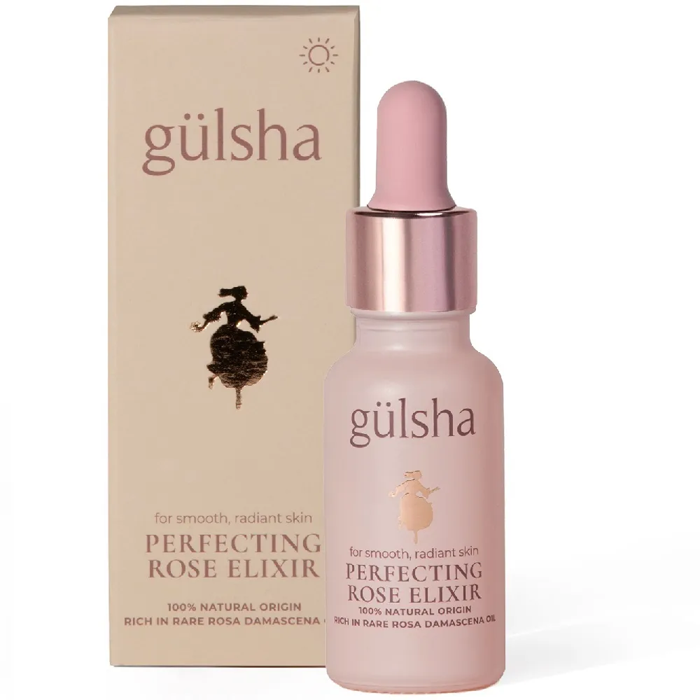 【gulsha 古爾莎】古爾莎完美進化玫瑰精露 20ml(精華液、玫瑰精油、美容油、護膚油、玫瑰精華油、保養油)
