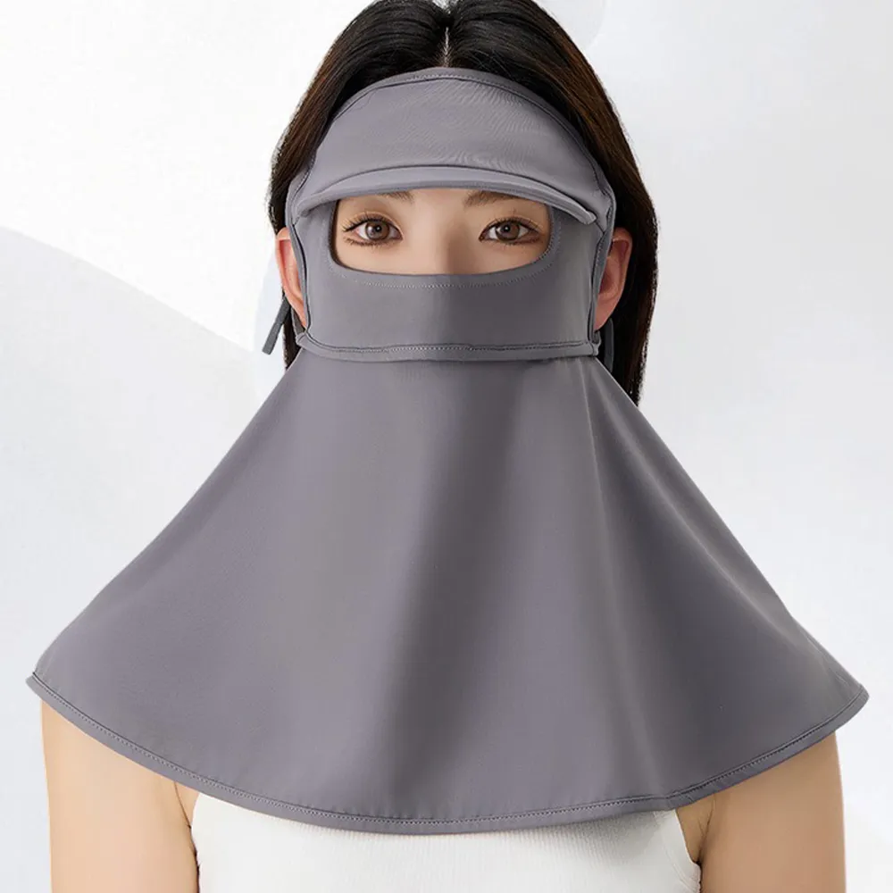 【LEEHER】騎車面罩/臉部防曬/防曬頭巾/帽子/女生帽子/防曬/面罩/防紫外線/透氣/護頸/凉感