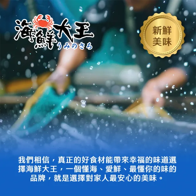 【海鮮大王】安格斯牛小排鮭魚雙拼組（牛小排*2+鮭魚*2/共4片）海陸拼盤 超值組