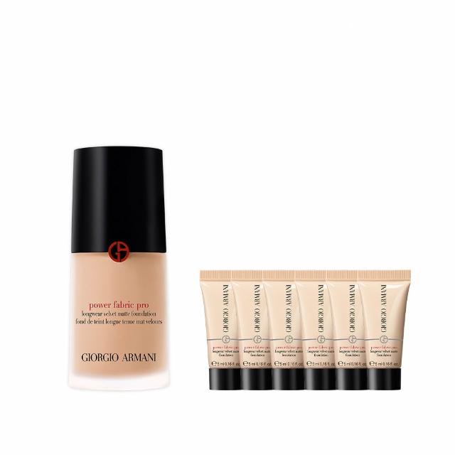 【ARMANI 亞曼尼】官方直營 高訂完美絲絨水慕斯粉底PRO 30ml(持妝/遮瑕/抗汗/控油)