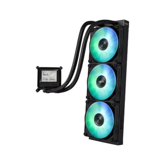 【華碩】顯卡+水冷組★Dual RTX 5060 Ti 16GB OC 顯示卡+華碩AYW Gaming LC 360 ARGB LCD 一體式水冷