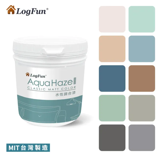 【樂客】專業家具翻新水性調合漆 600g