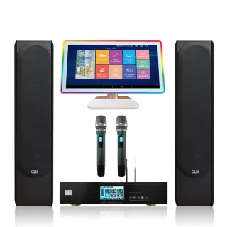 【金將科技】KKPAD21.5+GMA9+J128(點歌機+擴大機組+喇叭)_