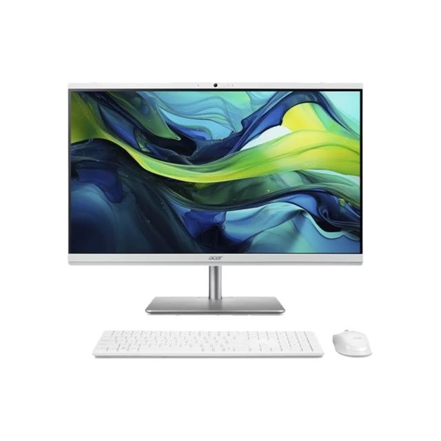 【Acer 宏碁】+24型螢幕★27型U7 AIO液晶電腦(Aspire C27-195ES/Ultra 7-155U/16G/1TB SSD/W11)