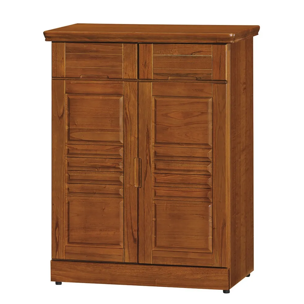 【MUNA 家居】可亞樟木色2.7X3.5尺鞋櫃(櫥櫃 鞋櫃 櫃子 收納)