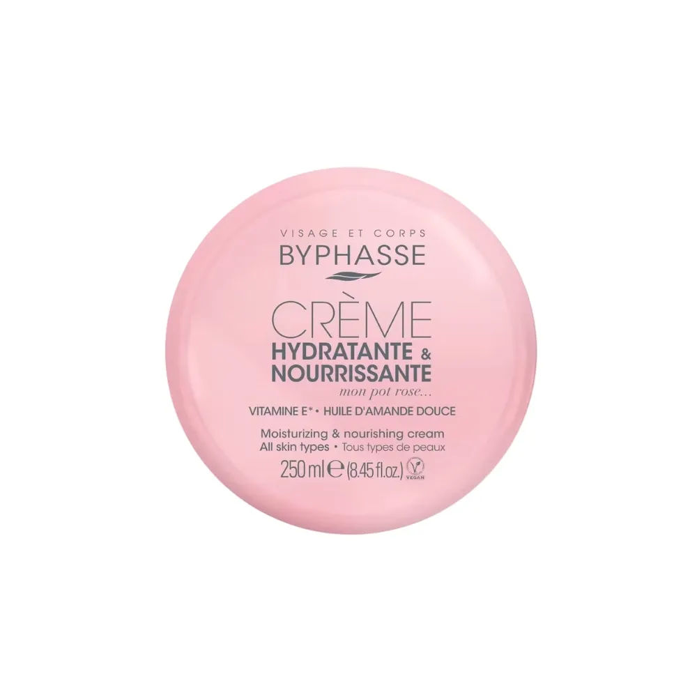 【BYPHASSE 蓓昂斯】保濕修護嫩膚霜x1入 臉/身體適用(粉嫩寶寶香 立即潤澤 細緻嫩膚 彈潤透亮)